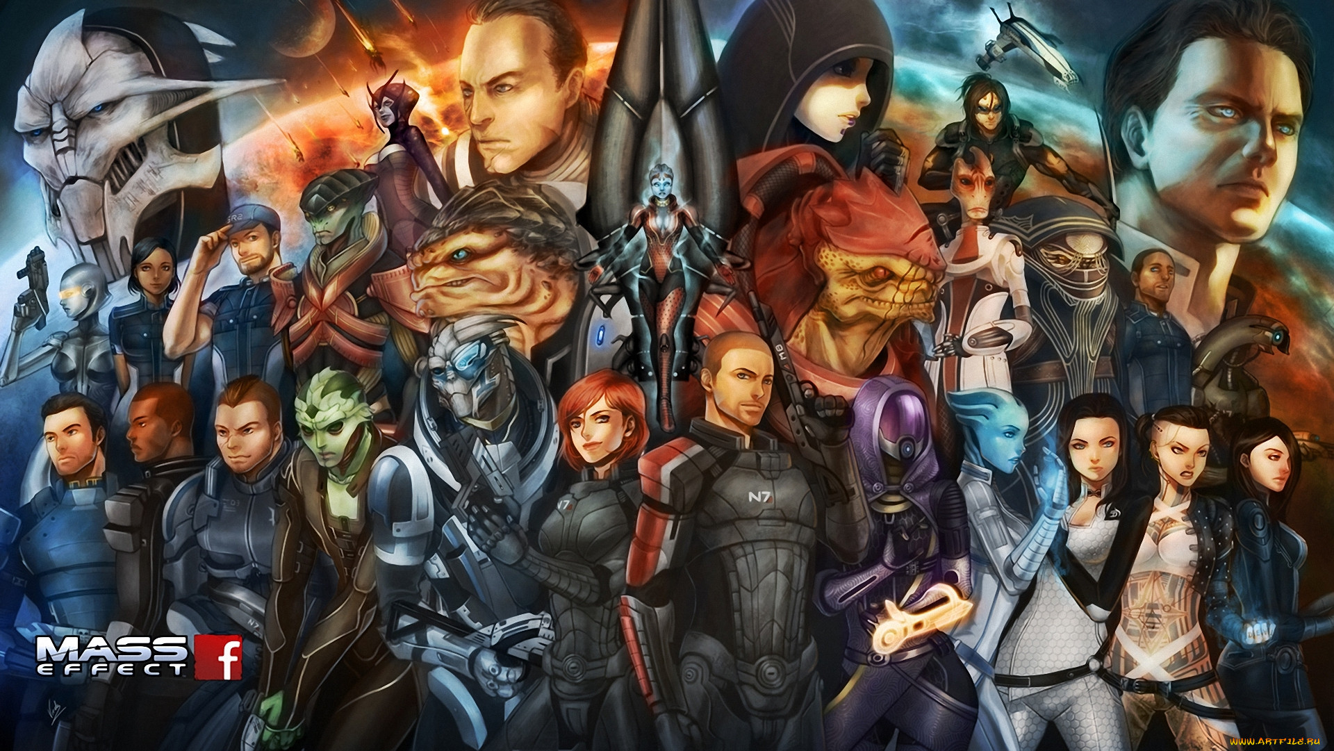 Картинка игры mass effect